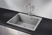 Кухонная мойка Granula Quarz 6001 (алюминиум)