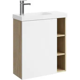 Aqwella Тумба под умывальник Aqwella Alba ALB0106LDD + ALB0706WM – изображение в каталоге