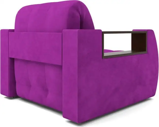 Кресло-кровать Мебель-АРС Барон №3 НПБ (фиолетовый)