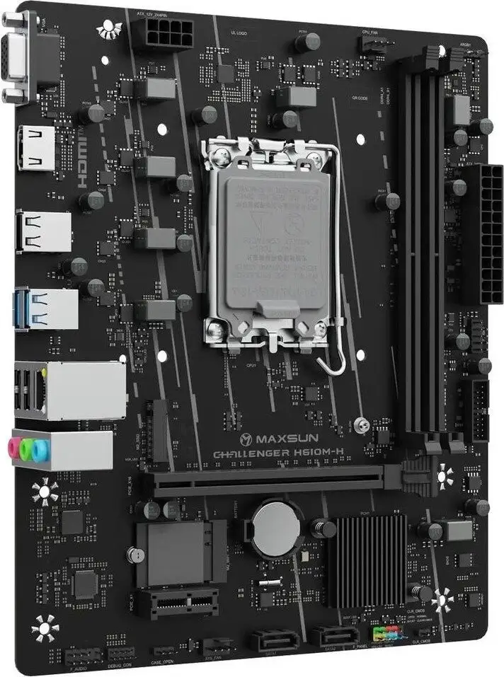 Материнская плата Maxsun Challenger H610M-H V1 WiFi – фото товара