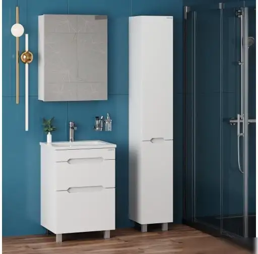 Onika Шкаф-пенал Айленд 30 403081 (белый) – фото товара