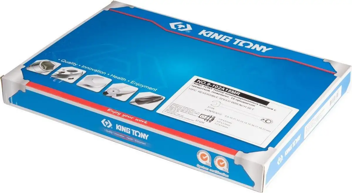 Набор ключей King Tony 9-102A15MR (15 предметов) – фото товара