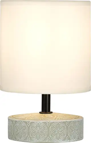 Настольная лампа Rivoli Eleanor 7070-501 (бежевый/белый) – изображение в каталоге