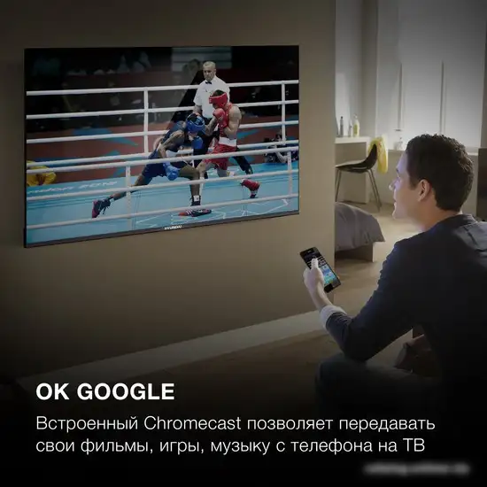 Телевизор Hyundai H-LED55BU7006 – фото товара