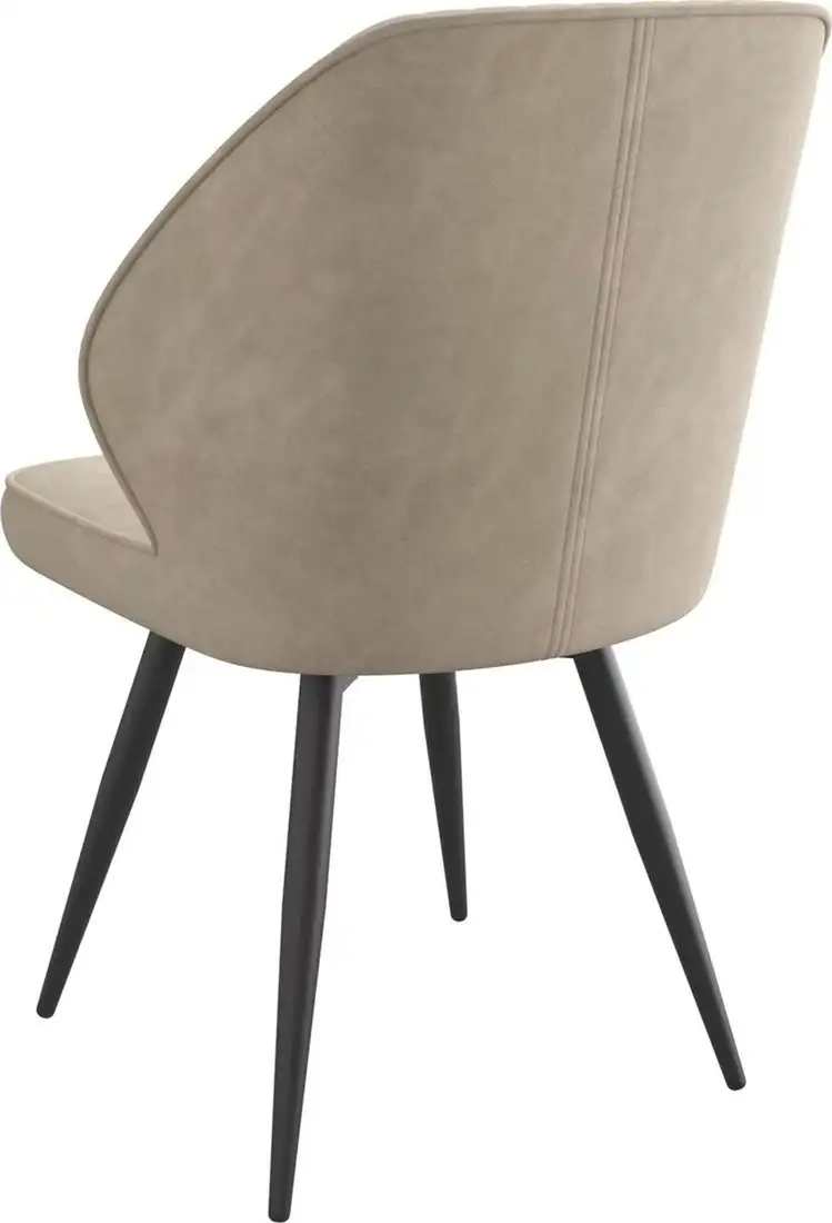 Стул Мамадома Michael-R1 360 (k02 Латте замша Lux/черный) – фото товара