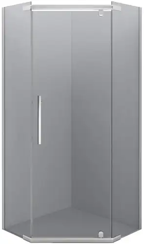 Душевой уголок Erlit ER10109V-C4 90x90 (тонированное стекло)