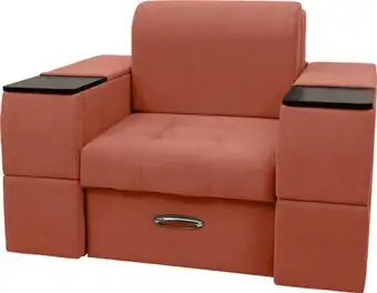 Кресло-кровать Сириус Лидер-13 НПБ 135x110 (Eva 17 велюр терракотовый) – изображение в каталоге