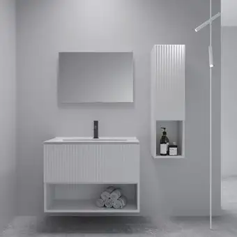 ЗОВ Шкаф для ванной Кито Флавио CKFLW0MWF (белый) – изображение в каталоге