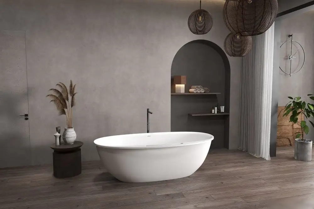 Ванна Abber Stein AS9631 (белый матовый) - фото товара