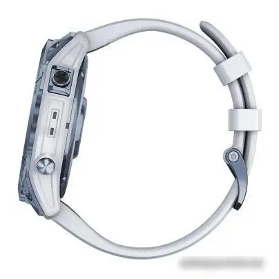 Умные часы Garmin Fenix 7X Sapphire Solar 51 мм (голубой минерал/белый камень) – фото товара