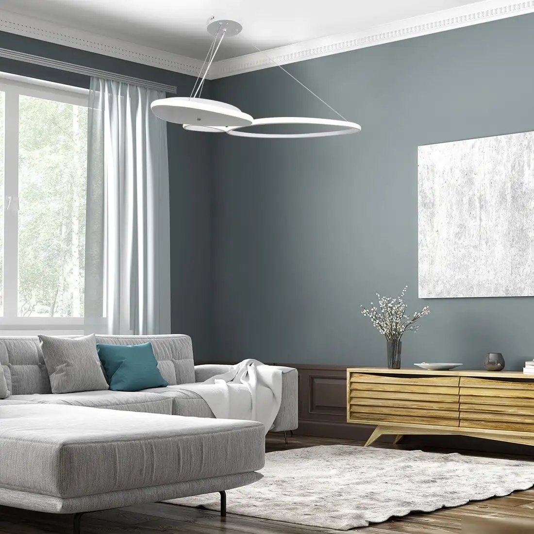 Escada 10290/3LED (белый) – фото товара