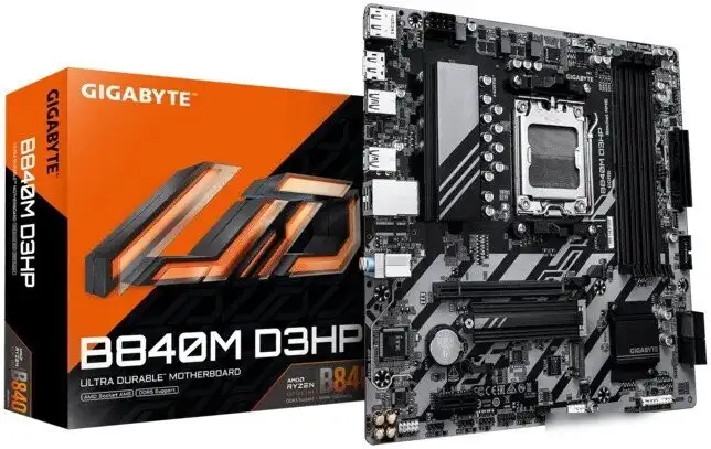 Материнская плата Gigabyte B840M D3HP – фото товара