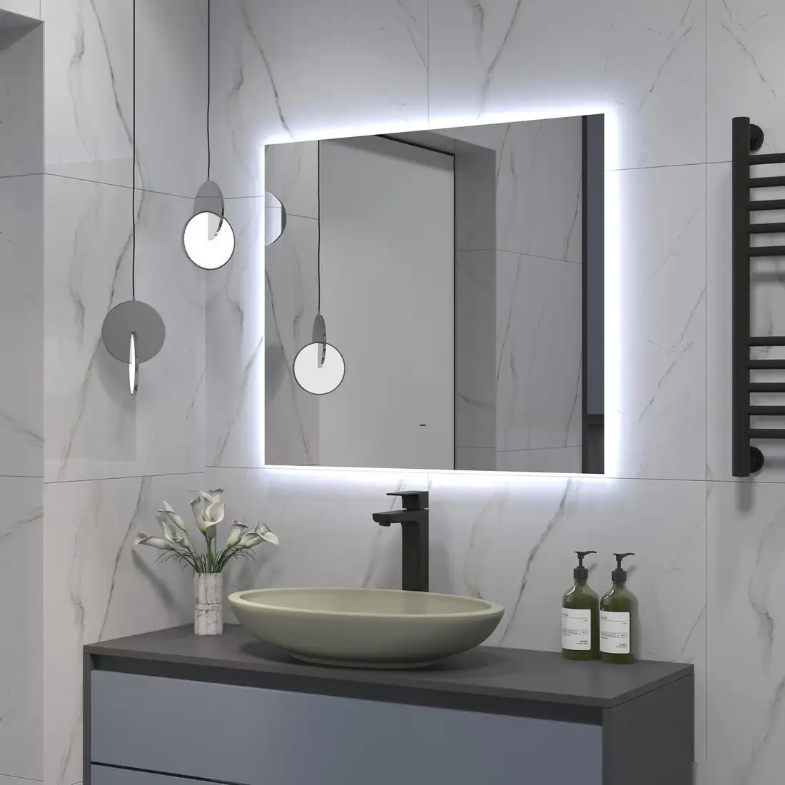 Misty Зеркало Нембус 80 НЕМ-02-80/70-14 – фото товара