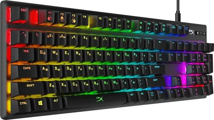 Клавиатура HyperX Alloy Origins (HyperX Red) – фото товара