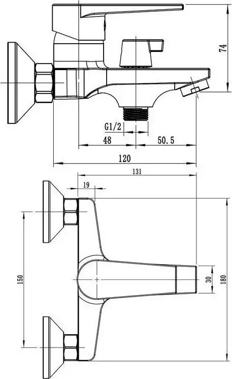 Смеситель Esko Budapest BT54 - фото товара