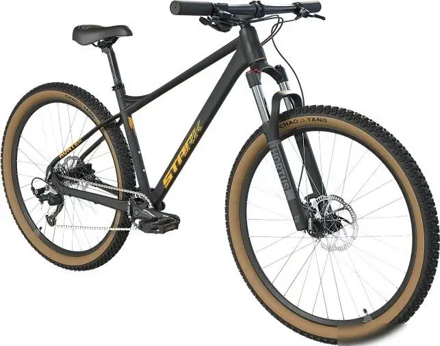 Велосипед Stark Hunter 29.3 HD р.21 2025 HQ-0017821 (черный матовый/теплый желтый, разобранный) – фото товара