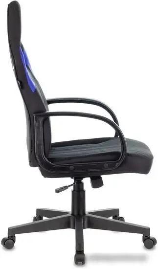 Кресло Бюрократ ZOMBIE RUNNER (черный/синий) – фото товара