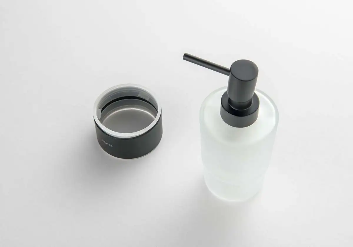 Дозатор для жидкого мыла Aquatek Лира AQ4429MB (черный матовый) – фото товара