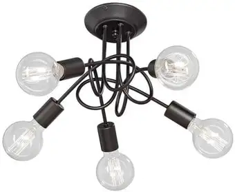 Припотолочная люстра Vitaluce V3727-1/5PL – изображение в каталоге