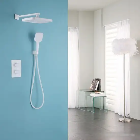 Душевая система Abber Weiss Insel AF8051W (белый) - фото товара