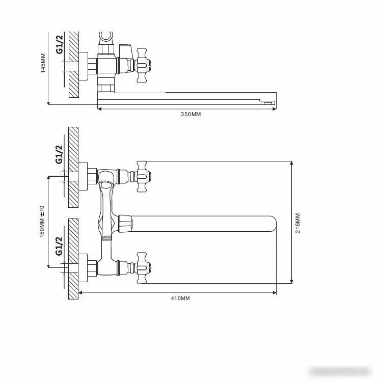 Смеситель Ekko EM2124 - фото товара