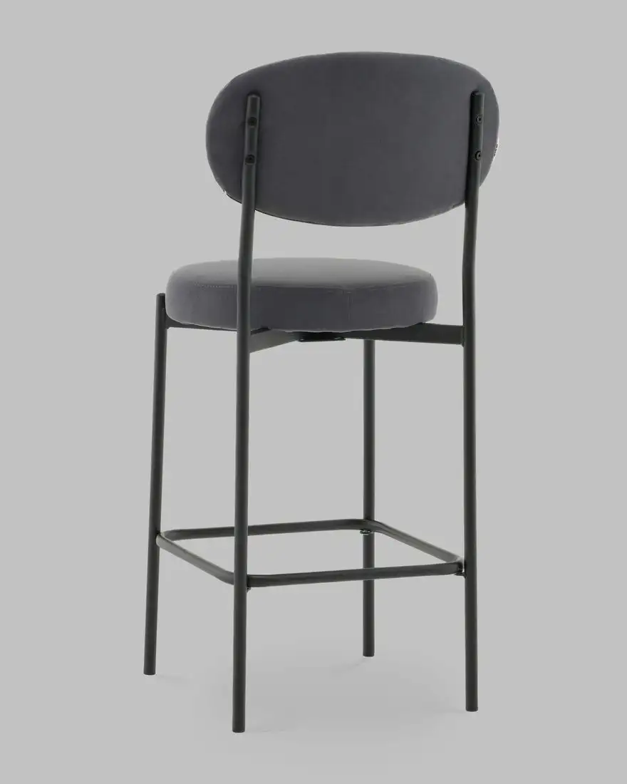 Стул Stool Group Бриф DD AV 477-C89-9005 PP (велюр темно-серый) – фото товара