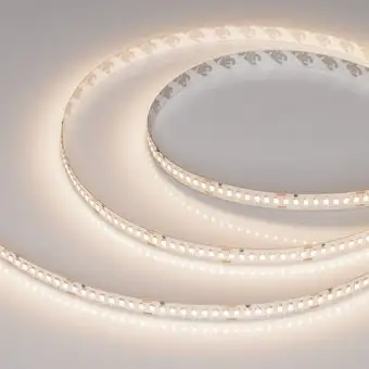 Светодиодная лента Arlight 20W/m 200Led/m 2835SMD теплый белый 5M UL-A200-10mm 24V Warm3500 037225 – изображение в каталоге
