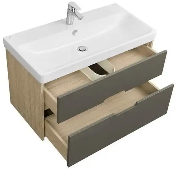 Мебель для ванных комнат Акватон Тумба с умывальником Оливия 90 1A2544K0OLUG0 – фото товара