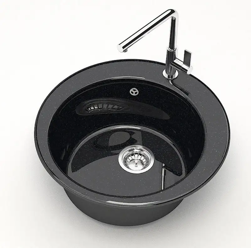 Кухонная мойка MARRBAXX 30/Q4 F030Q004 (черный) - фото товара