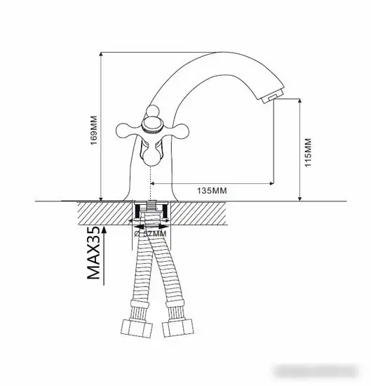 Смеситель Ekko EM1019 - фото товара