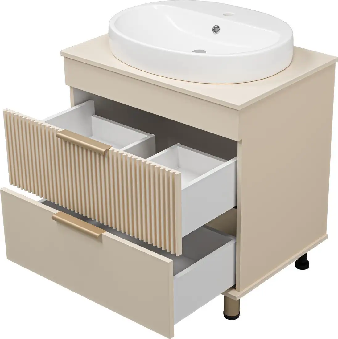 Brevita Тумба под умывальник Enfida 70 ENF-06070-0342Я (бежевый) – фото товара
