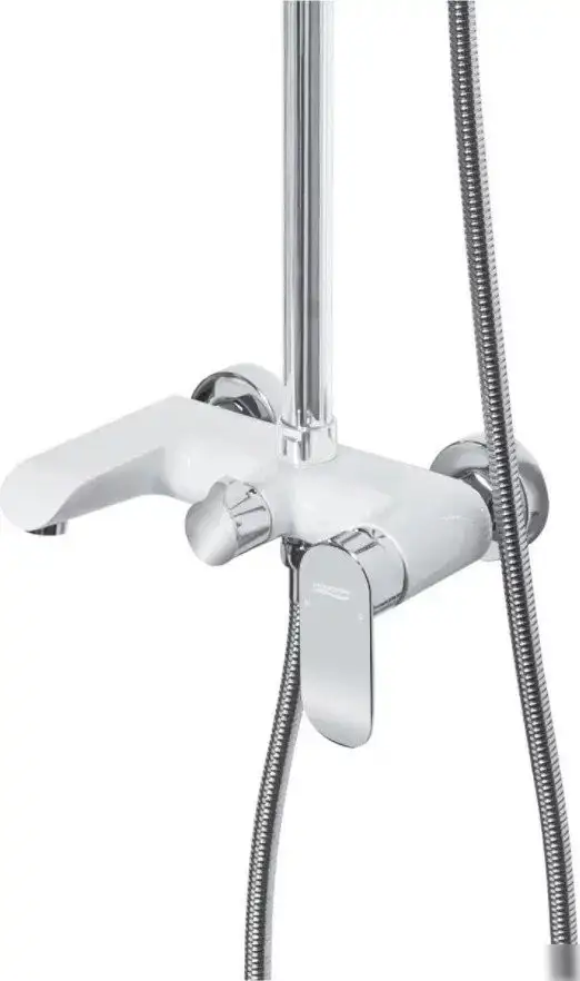 Душевая система Grocenberg GB7010 (белый хром) - фото товара