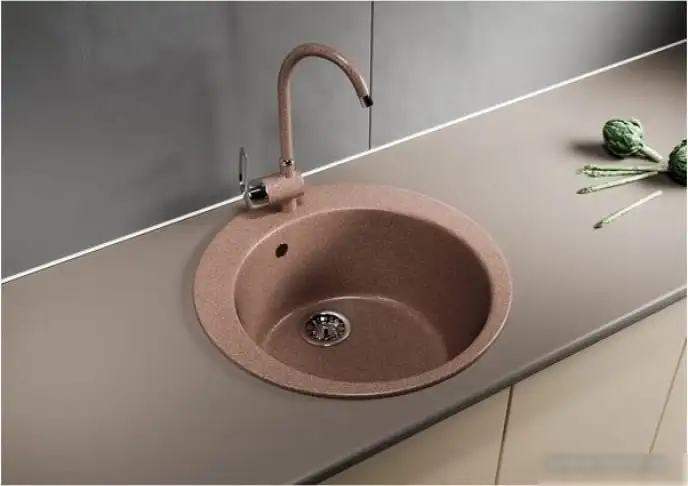 Кухонная мойка Mixline ML-GM13 551889 (терракотовый) - фото товара