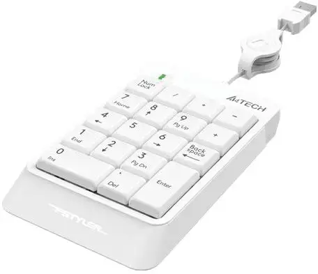 Цифровой блок A4Tech Fstyler FK13 (белый) – фото товара