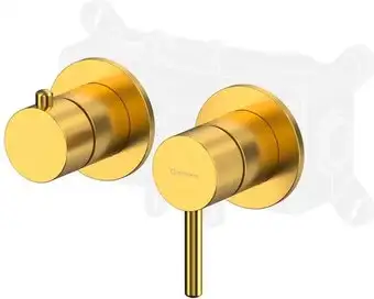 Смеситель Whitecross Y1243GLB (брашированное золото) - изображение в каталоге