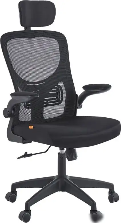 Офисное кресло CHAIRMAN CH633 (ткань, черный пластик/черный) – фото товара