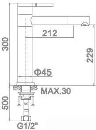 Смеситель Ledeme H52 L1152-2 - фото товара