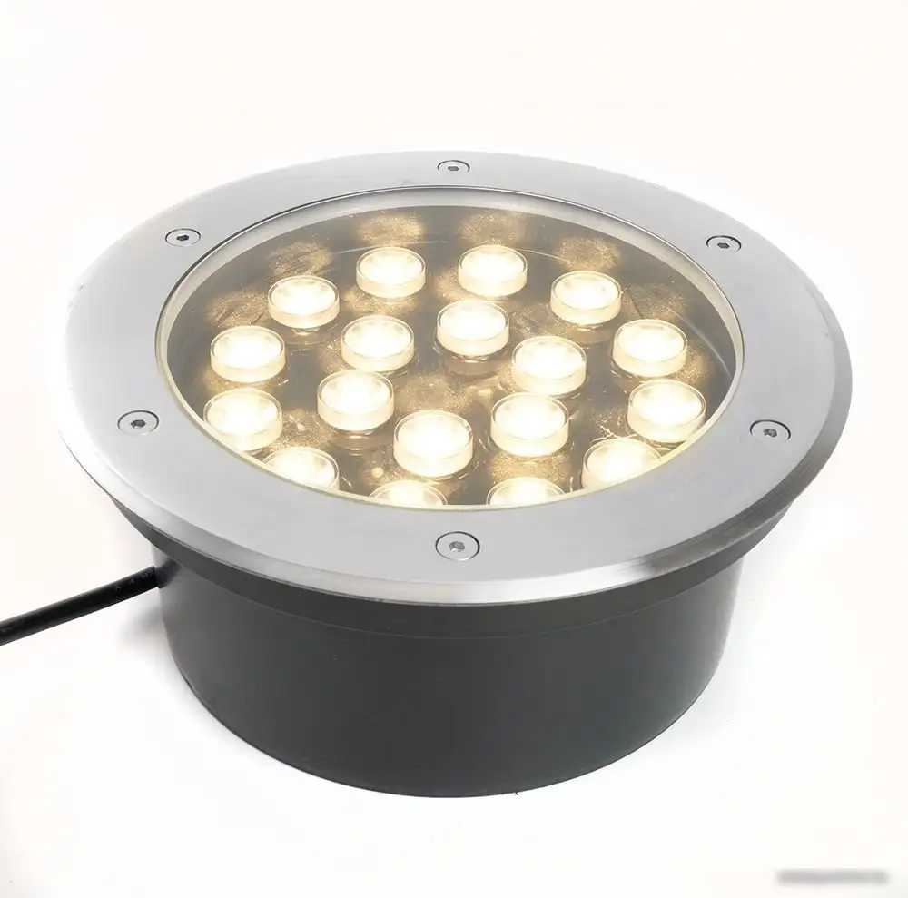 Тротуарный встраиваемый светильник Feron SP2804 20W AC12V низковольтный 3000K металлик IP67 48348 – фото товара