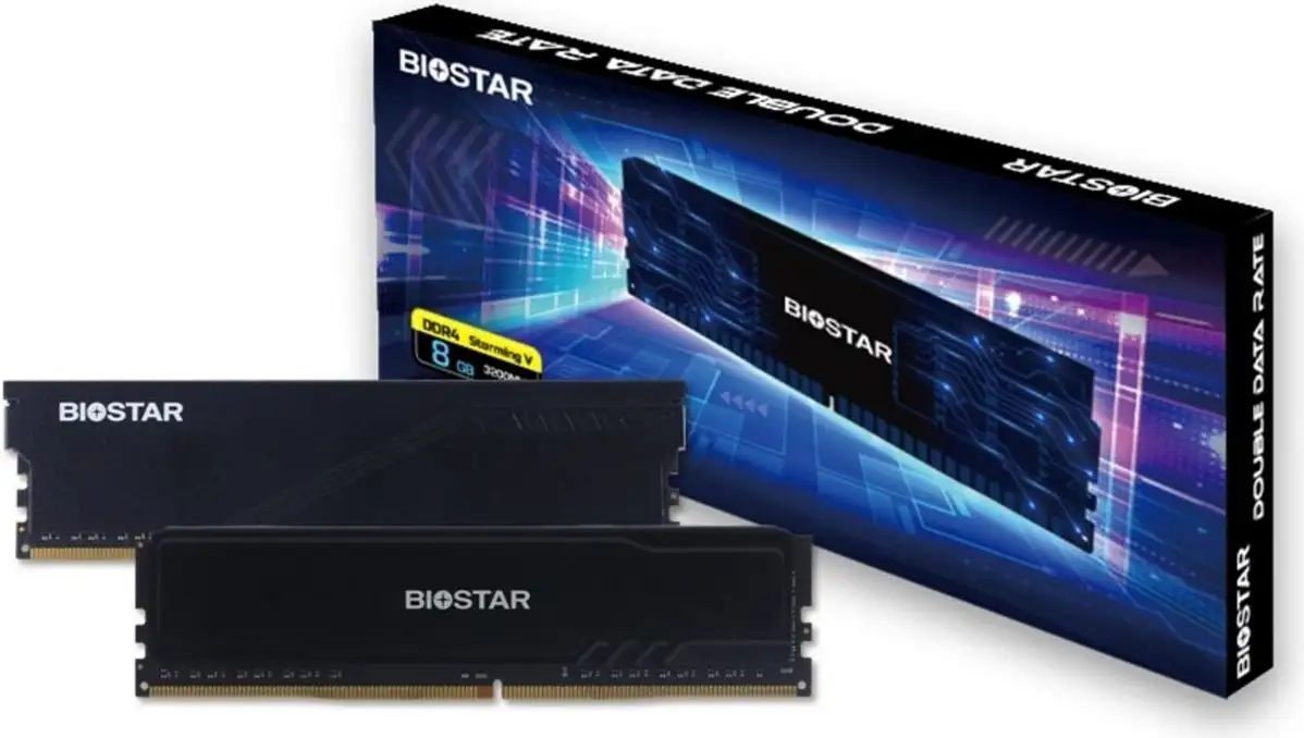 Оперативная память BIOSTAR Storming V 8ГБ DDR4 3200 МГц – фото товара