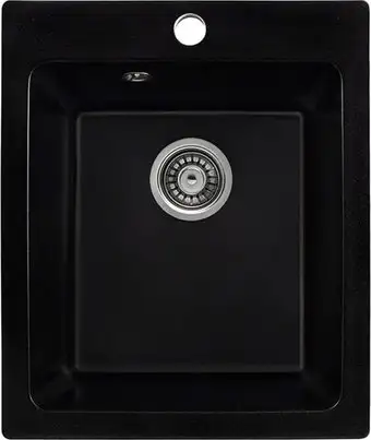 Кухонная мойка Saniteco Silva (оникс с сифоном) - изображение в каталоге
