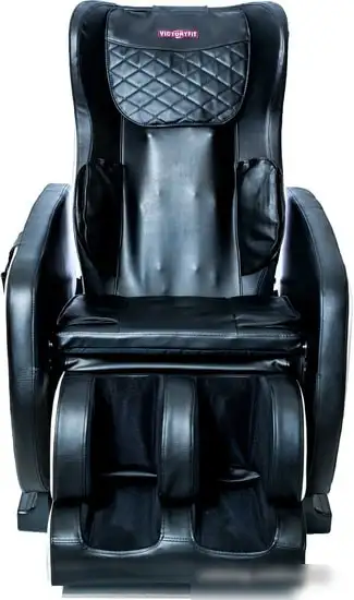 Массажное кресло VictoryFit VF-M58 (черный/белый)