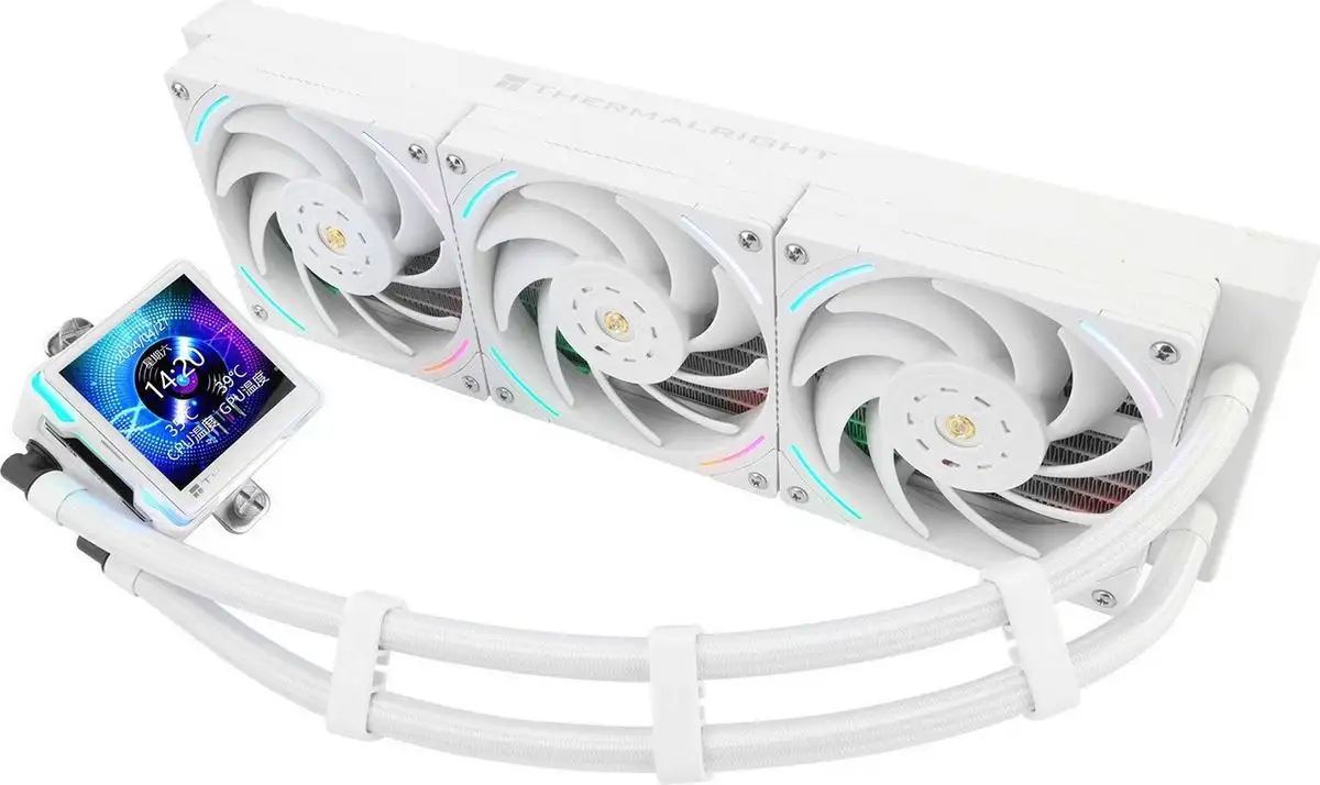Система жидкостного охлаждения для процессора Thermalright Elite Vision 360 ARGB (белый) – фото товара