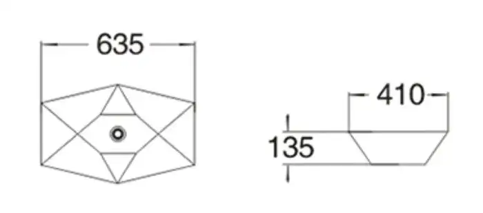 Умывальник SantiLine SL-1059 - фото товара
