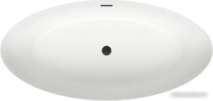 Ванна Wellsee Grand Prix 186x88,5 235601003 (отдельностоящая ванна белый глянец, экран, ножки, сифон-автомат матовый черный) - фото товара