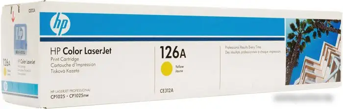 Картридж HP 126A (CE312A) – фото товара
