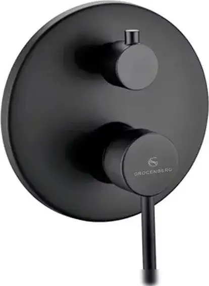Душевая система Grocenberg GB5099BL-2 (черный матовый) - фото товара