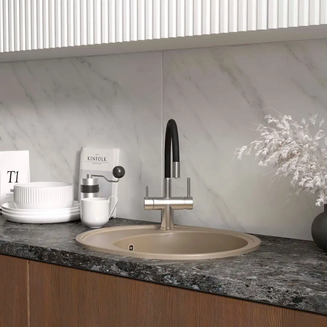 Кухонная мойка Reflexion Allonge RF0658BE - фото товара