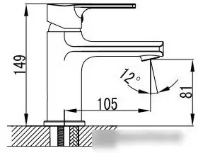 Смеситель Kaiser Oval [56011] - фото товара