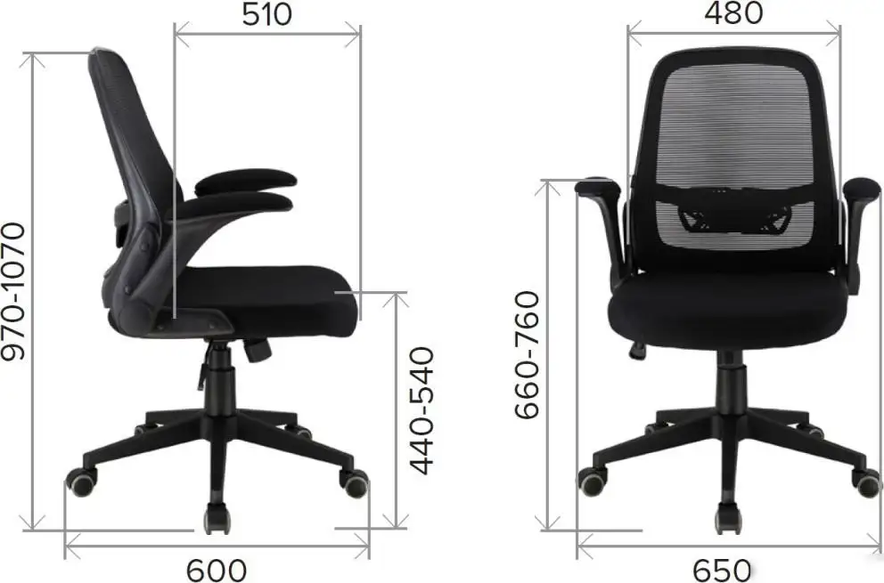 Офисное кресло Everprof EP-400 (сетка, черный) – фото товара