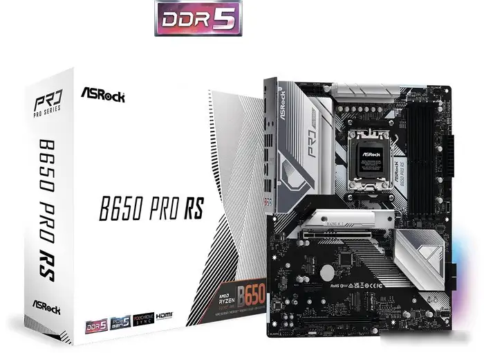 Материнская плата ASRock B650 Pro RS – фото товара